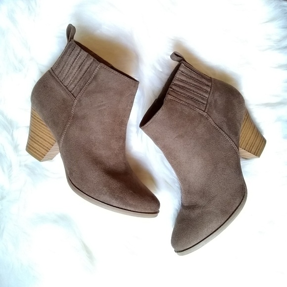Windsor Shoes - Windsor Brown Suede Ankle Booties